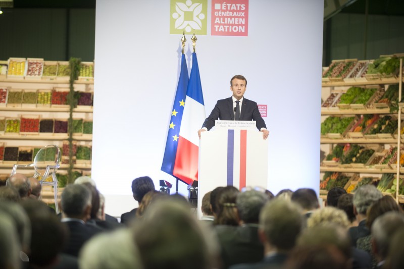 Etats généraux alimentation, Macron