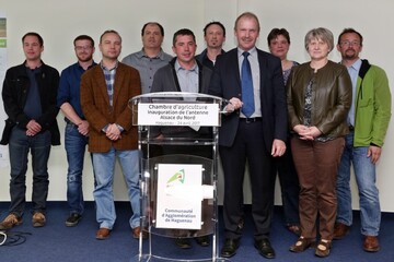 Inaug antenne Haguenau - 10 - Techniciens et Pdt.j